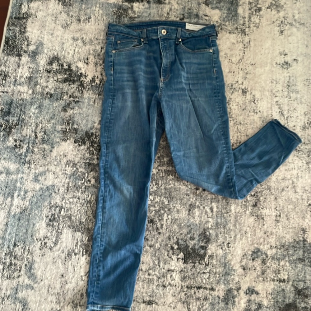 👖 rag & bone Alex high ride ankle fit